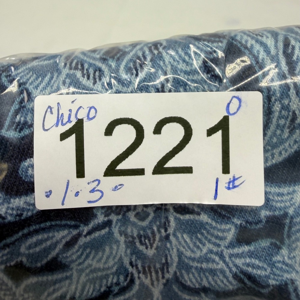 Chico's So Slimming Girlfriend Ankle Pants Paisley Bohemian Stretch Size 0 - Picture 12 of 12